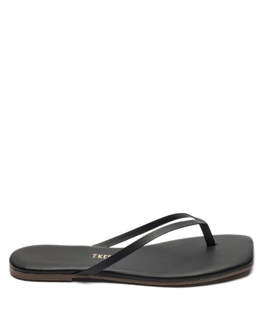 TKEES White Lily Leather Sandals