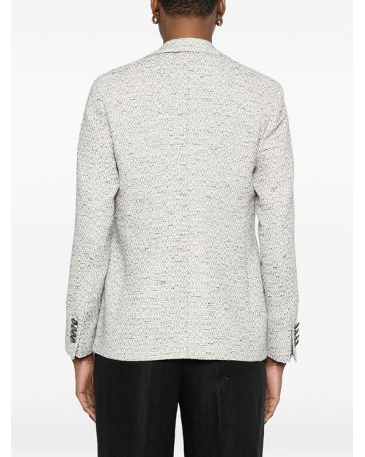 L.b.m. 1911 White Single-Breasted Jacket