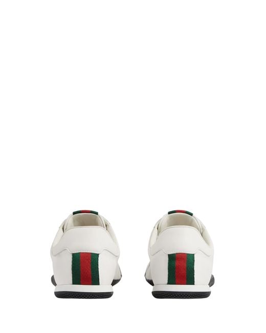 Gucci White Leather Sneakers for men