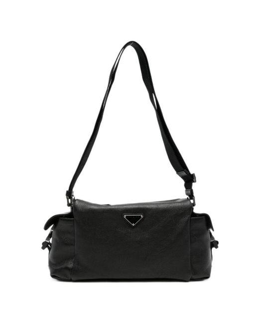 Borsa A Spalla Explore di Prada in Black da Uomo