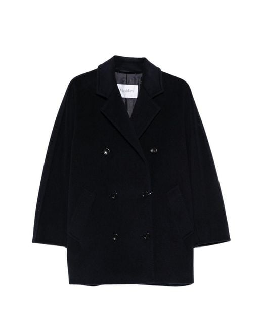 Max Mara Blue Rebus Coat
