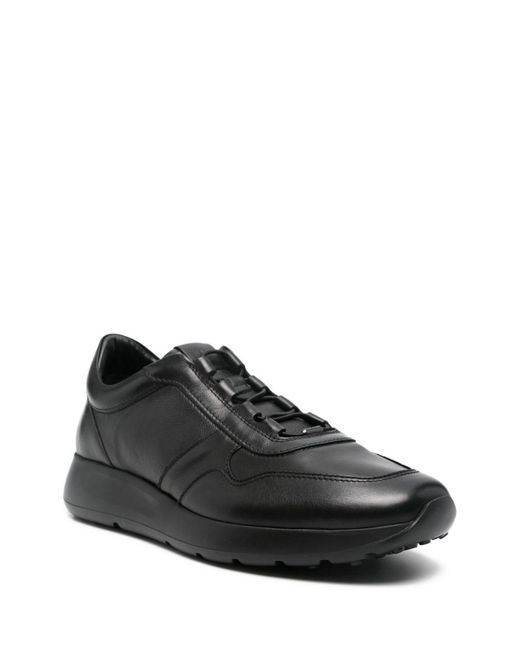 Tod's Black Dot Leather Sneakers for men