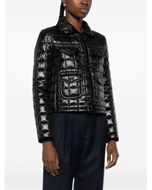 Fay Black 3 Ganci Short Padded Jacket