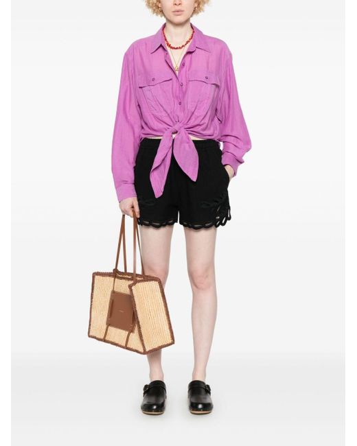 Camicia Nath di Isabel Marant in Pink