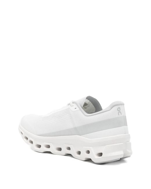 On Shoes White Cloudmster 1 Sneakers for men