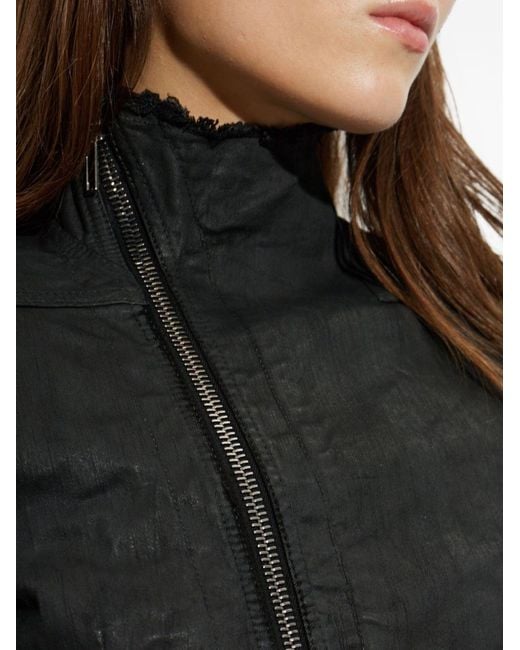 Rick Owens Black Denim Jacket