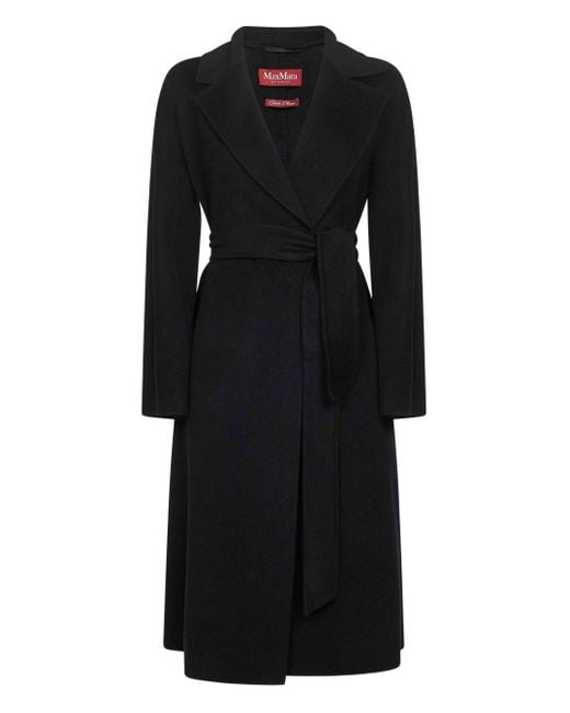 Max Mara Black Studio Cles Coat