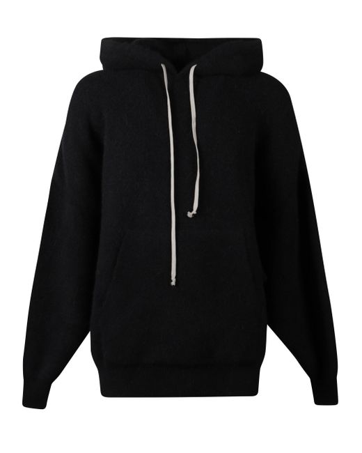 Rick Owens Black Hoodie for men