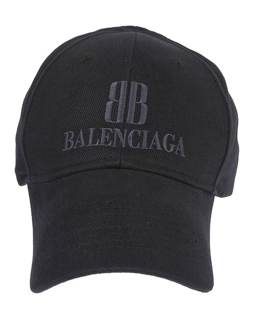 Cappello Con Logo di Balenciaga in Black da Uomo