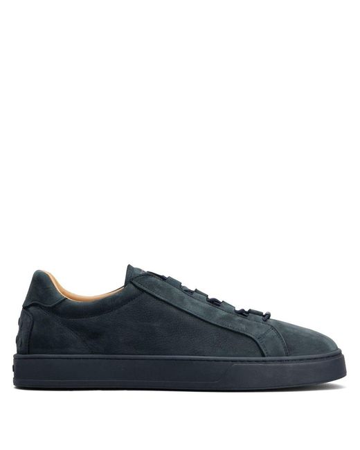 Tod's Blue "Softy Nabuk" Sneakers for men
