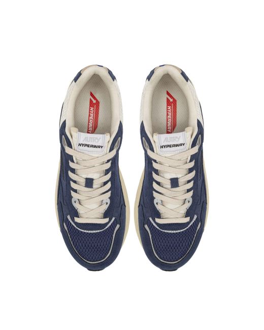 Autry Blue Sneaker Hyperway for men