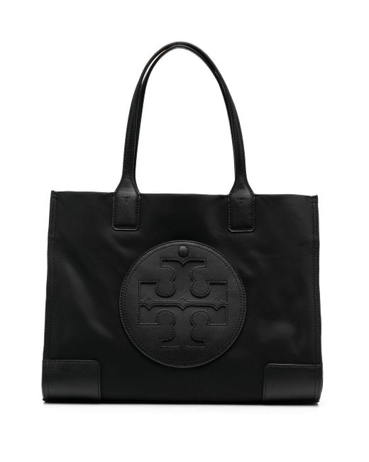 Tory Burch Ella Small Nylon Tote Bag in Black Lyst