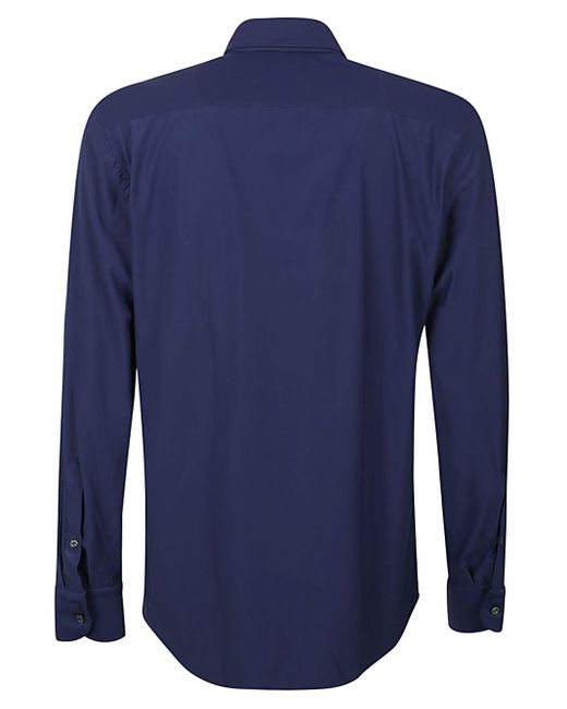 Sonrisa Blue Long-Sleeves Shirt for men