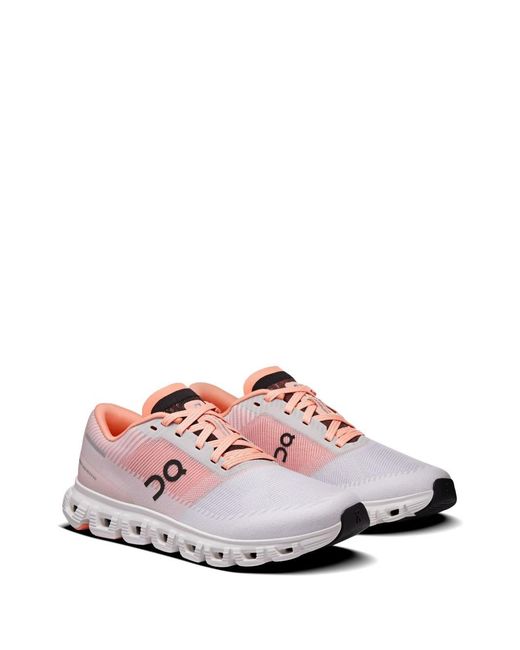 On Shoes Pink Cloud 6 Push Sneakers