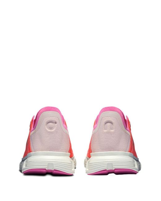 Sneaker Cloud 6 Coast di On Shoes in Red