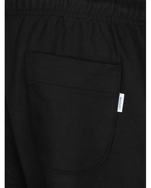 Rassvet (PACCBET) Black Cotton Trousers With Logo for men