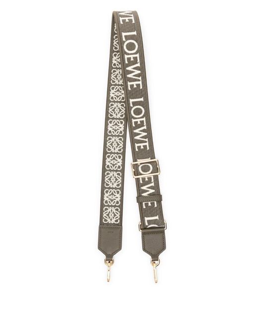 Loewe White Anagram Strap