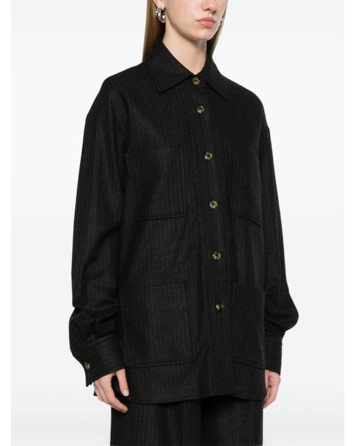 LE SULLY STUDIO Black Eva Shirt