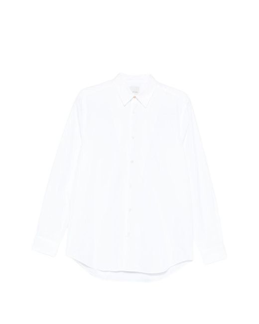 Paul Smith White Cotton Shirt for men