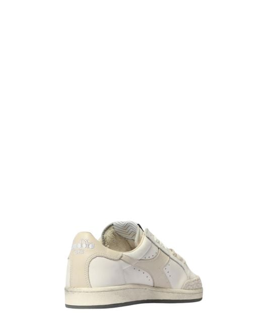 Diadora White Prestige Sneakers for men