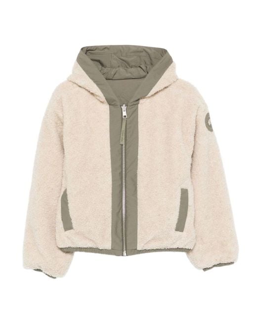 Canada Goose Natural Alberni Reversible Bomber Jacket