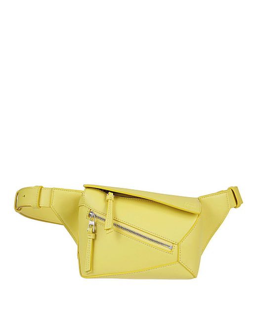 Loewe Yellow Leather Pouch for men