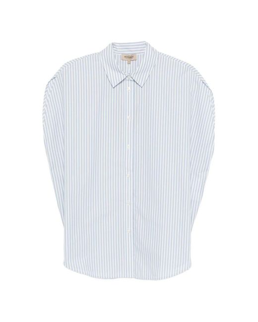 Woolrich White Striped Cotton Shirt