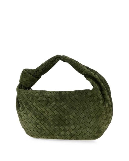 Bottega Veneta Green Jodie Medium Leather Handbag