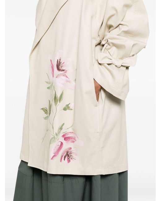 Cappotto Caban di Bye in White