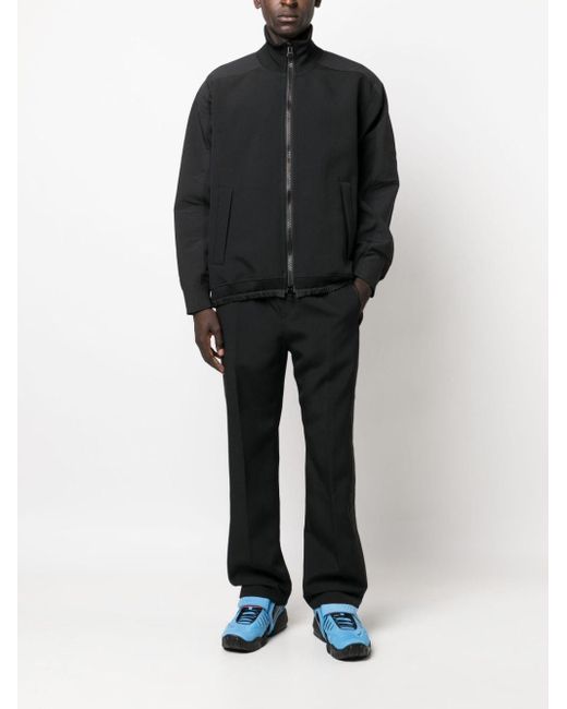 Sacai Black High-neck Zip-up Jacket for men