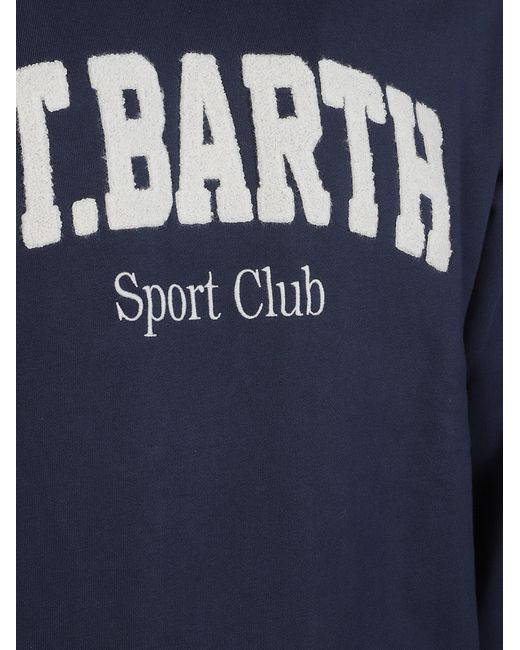 Mc2 Saint Barth Blue Ponza Sweatshirt for men