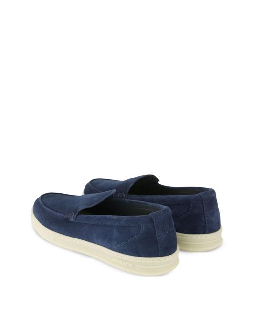 Woolrich Blue Double Ut Slip.On Moccasin for men