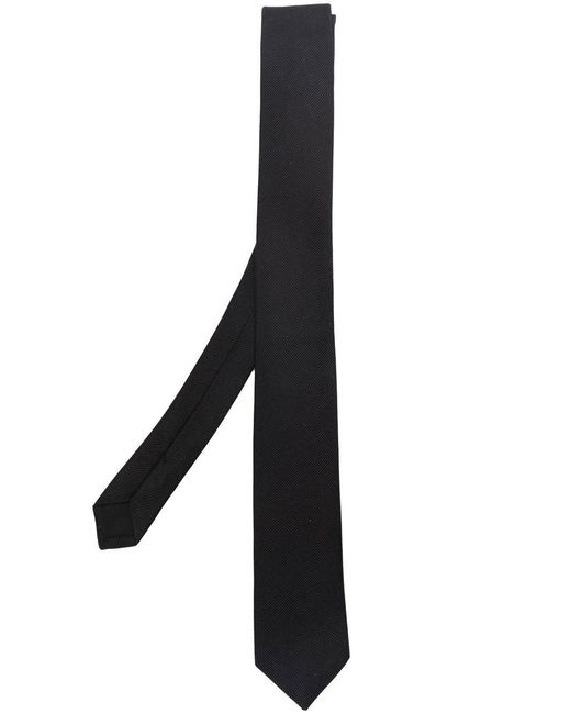 Skinny Evening Tie Ties And Bow Ties Nero-Uomo di Saint Laurent in Black da Uomo