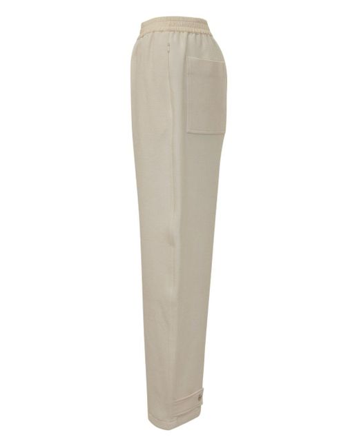 Studio Nicholson White Wool Trousers