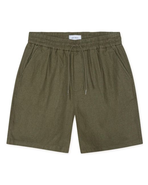 Les Deux Green Shorts Otto for men