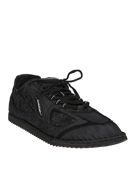 Givenchy Black Flat Sneakers for men