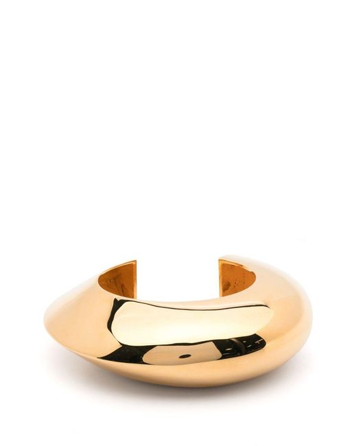 Alaïa Natural Edge Medium Cuff Bracelet