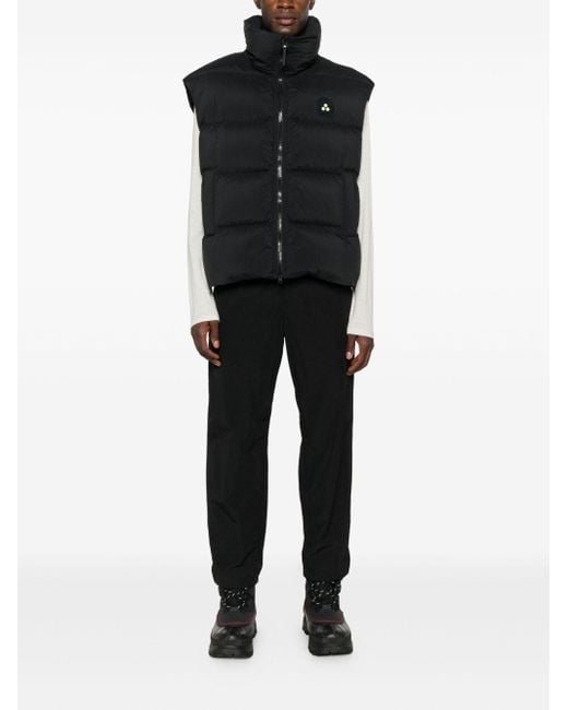 Peuterey Plurals X Tony Effe Black Icon Down Vest for men