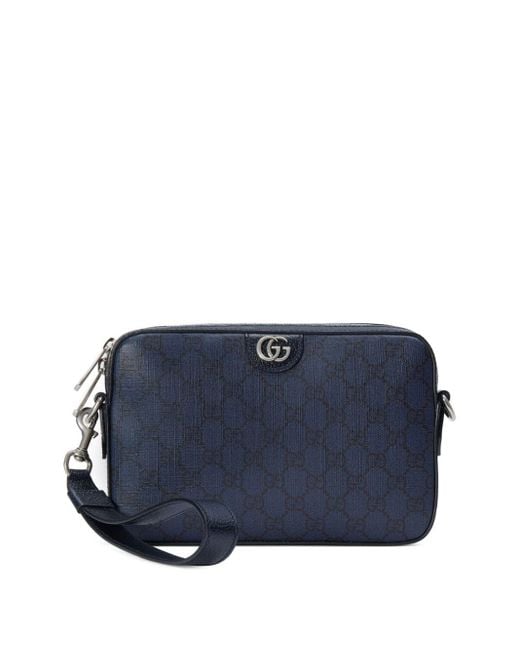Gucci Blue Ophidia GG Crossbody Bag for men