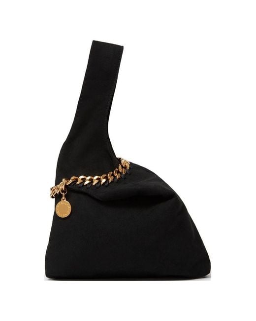 Stella McCartney Black Falabella Wristlet Bag
