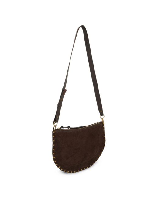Isabel Marant Brown Oskan Soft Leather Crossbody Bag