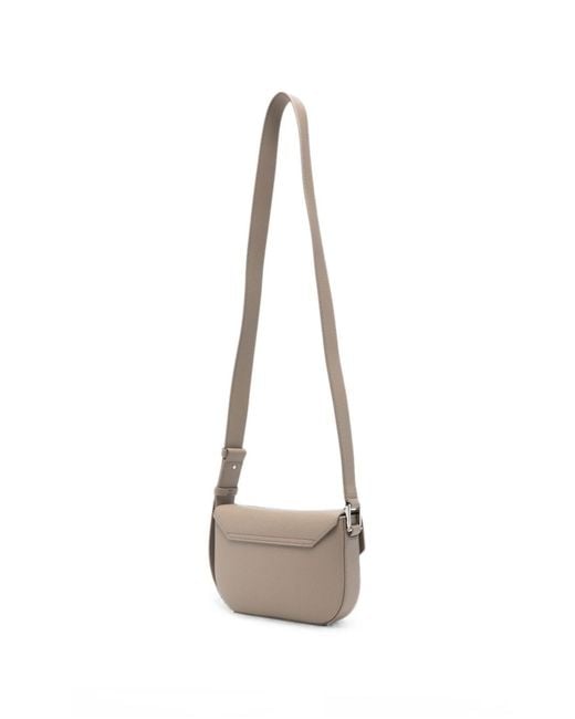 Emporio Armani White Leather Crossbody Bag