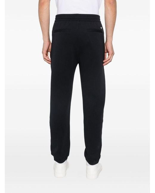 Emporio Armani Blue Cotton Sweatpants for men