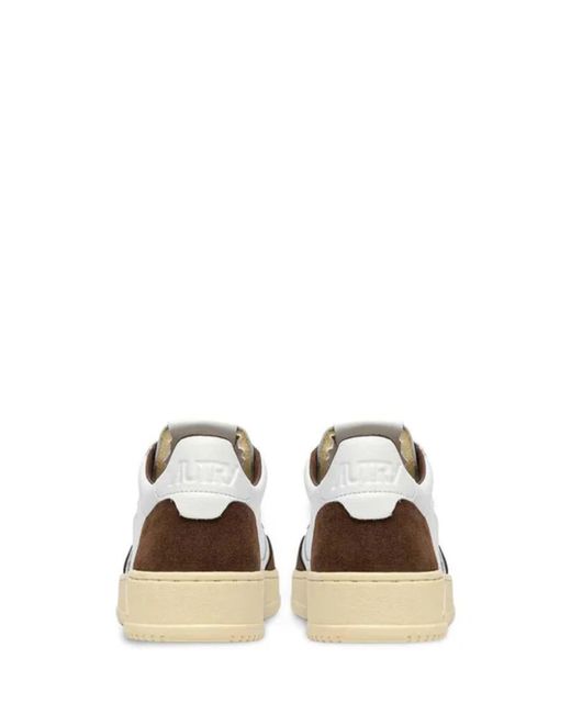 Autry White Medalist Low Sneaker