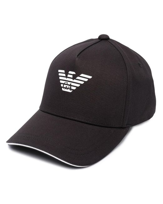 Cappello da baseballEmporio Armani in Cotone da Uomo colore Nero - 36% di  sconto - Lyst