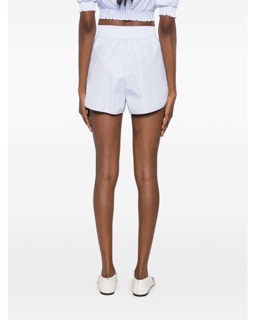 Ermanno Scervino White Cotton Shorts