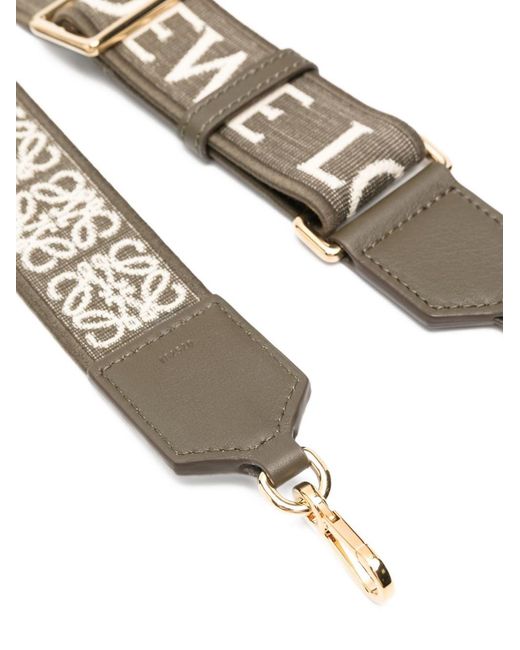 Loewe White Anagram Strap