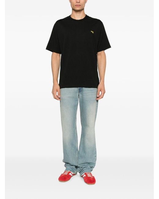 KENZO Black Gots Cotton T-Shirt for men