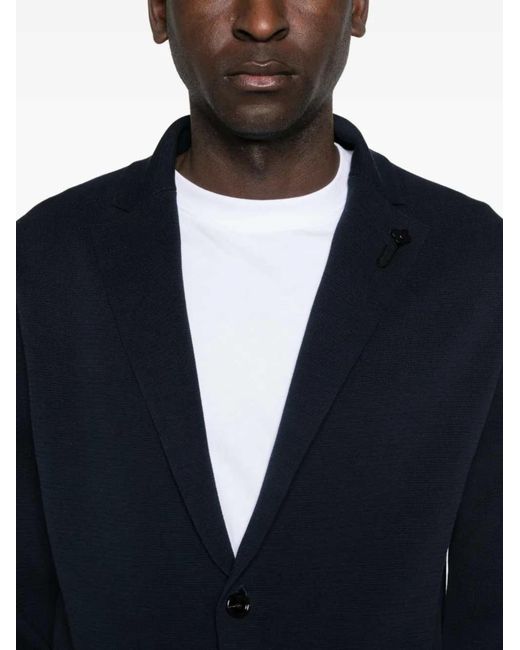 Lardini Black Cotton Jacket for men