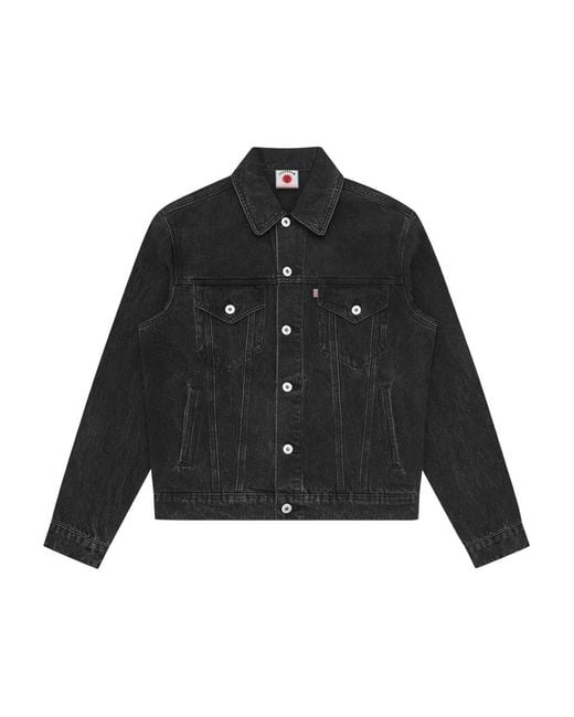 ICECREAM Black Denim Jacket for men